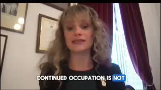 Senator Tanya Vyhovsky calls for Russian Troops Out! March for Ukraine, 22 February in London.