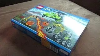 Распаковка Lego Исследователь вулканов #60123
