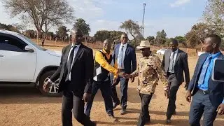 Watch:The Moment Nelson Chamisa Arrived Amid Wildest Cheers At Chegutu Pfupajema Rally