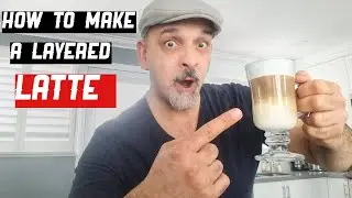 HOW to make a LAYERED LATTE! (you'll love this)