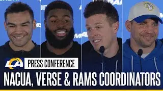 Puka Nacua & Jared Verse On Aaron Donald's Impact; Mike LaFleur & Chris Shula Talk Scheming For Bucs
