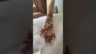 simple mehandi design for you #nasheed #henna