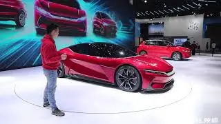 BYD E-SEED GT electric supercar launched 2020 | Auto China