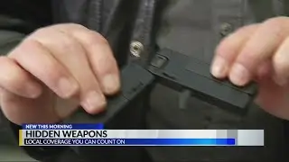 Gun range owner working to keep cops, public aware of folding guns and other concealable weapons