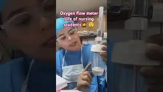Oxygen flow meter #doctor #ytshots #oxygen #icu #lifeofbscnursingstudents #bscnursing #medical #mbbs