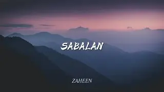 ZAHEEN - SABALAN (COVER)