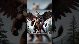 AI incredible hybrid animal ⚡🤯⚡ #viralvideo #shorts #cartoon