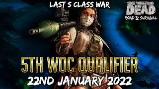 5th WOC Qualifier & The Last S Class War! TWD RTS War Stream! Walking Dead: Road to Survival