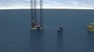 Offshore rig move