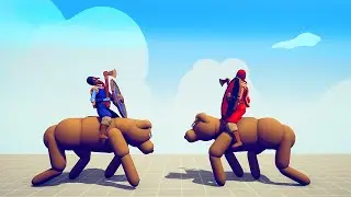 VIKING + BEAR vs EVERY UNIT Part 1 | TABS - Totally Accurate Battle Simulator