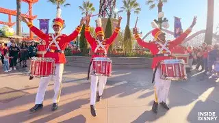 FULL Holiday Toy Drummers Show 2024 at California Adventure! - Disneyland Christmas Show