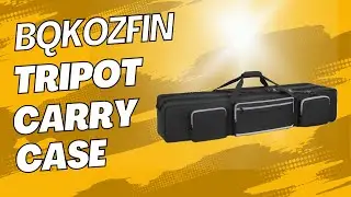 BQKOZFIN Tripod Carrying Case 50.8&rdquo; Unboxing and Review.