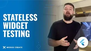 Flutter Stateless Widget Testing