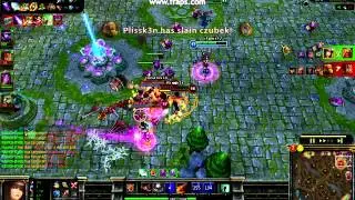 League of Legends - Caitlyn penta kill! (Ranked - 1600)