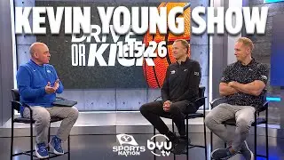 Coach Kevin Young and Doug Stewart play Drive or Kick | BYUtv