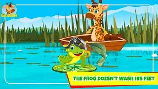 The Frog doesn't Wash his Feet - Giramille | Kids Song