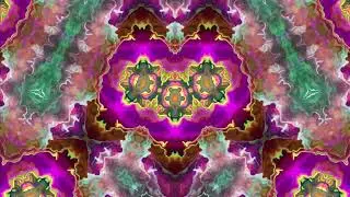 Peaceful Ambient Music | Calming Dreamy Soundscape | Relaxing 4K Psychedelic Visuals - Astral Slide