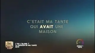 La maison de ma tante avec paroles: Tiendras-tu le rythme? #challenge