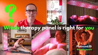 Which red light therapy panel from PlatinumLED is right for you? Watch before you buy!