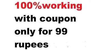 godaddy 99 rupees 100% new working (coupon included)