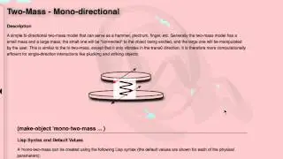 Modalys tutorials 004 - Pluck and Strike the string