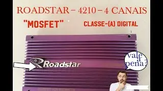 ROADSTAR-4210/classe (A) digital MOSFET 4 CANAIS/#RickySom