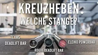 Vergleich Powerlifting Stangen für Kreuzheben (Deadlift-Bar vs. Stiff-Bar)