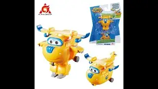 36 Types Super Wings 2 Scale Mini Transforming Anime Deformation Plane Robot Action Figures Transfor
