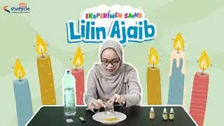 Lilin Ajaib | Eksperimen Sains | Percobaan Sederhana Lilin Dalam Gelas | Aktivitas Anak di Rumah