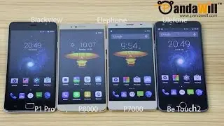 Balckview P1 Pro vs Elephone P7000, P8000 vs Ulefone Be Touch 2