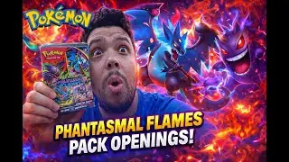 I FOUND a Pokemon PHANTASMAL FLAMES Booster Bundle in the WILD! What's inside?!