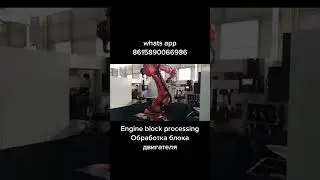 Обработка блоков автомобильных двигателей/A professionally trained professional#motor #engine