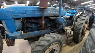 1965 Ford Roadless Ploughmaster 90 6.0 Litre 6-Cyl Diesel 4WD Tractor (90 HP)