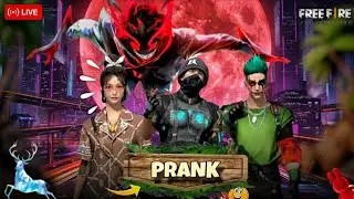 FREE FIRE LIVE 🔴 IN COMEDY 🤣 SCENES AND FUNNY 😅 PRANK #live #freefire #comedy