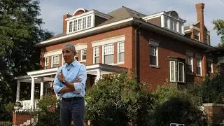 Former President Barack Obama House In Hyde Park Chicago