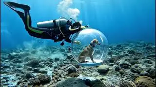 Dog&rsquo;s First Time at Sea &ndash; A Heartwarming Journey #seaadventure #dogandman #travelvlog #oceanlife