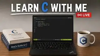 Learn C With Me #03 — Functions & Passing by Value | Live