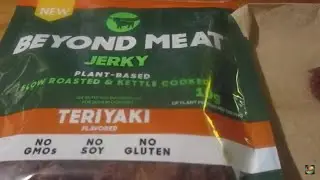 Beyond Meat Teriyaki PLANT BASED Jerky