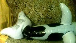 Inflatable whale deflate (part.13) | HD