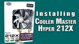 Руководство по установке/монтажу Cooler Master Hyper 212x