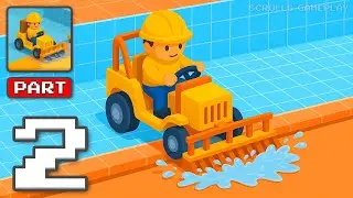 Tile Stamper - Gameplay Walkthrough Part 2 - Stamp and Decor Game (iOS, Android)