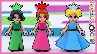 Power Puff Girls as Cute LEGO Princesses #CraftyDressify