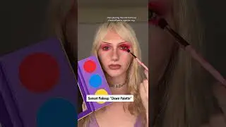 Easy VAMPY Grunge Eye Makeup Tutorial 🍒