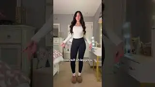 Свитер и леггинсы &mdash; мои любимые вещи!!🤍 (Это просто мои предпочтения) #стиль #ootd #жизненный #тр...