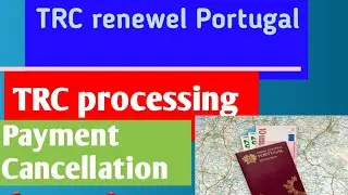 Recovery of TRC Card Processing, sef news today, Portugal residence card renewal, Portugal sef