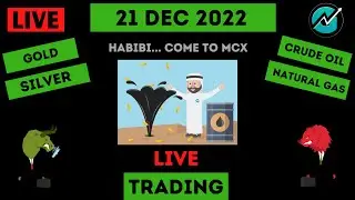 Live MCX Trading on 21 Dec 2022 | Crude oil Trend Today | Natural Gas Live Trading Strategy | GOC