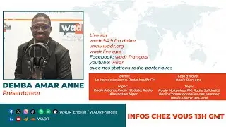 🔴🎥WADR INFO CHEZ VOUS DEUXIEME EDITION /21/01/2026
