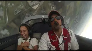 Mi primer vuelo acrob&aacute;tico!