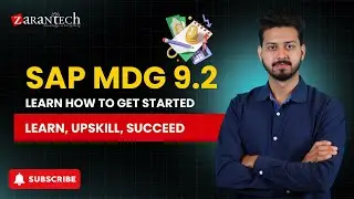 SAP MDG 9.2 - Learn how to Get Started | ZaranTech
