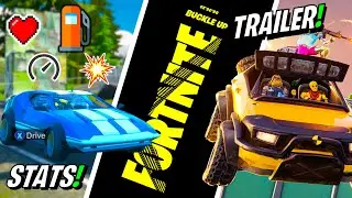 FORTNITE CARS UPDATE | Official Trailer, Release Date & Stats!